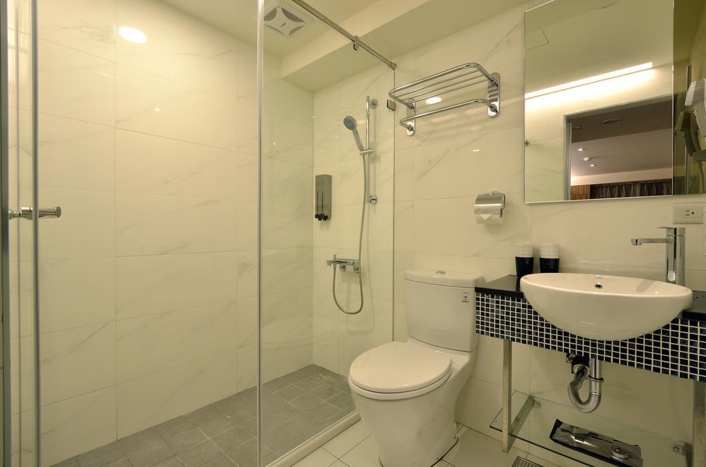 ShinShin Hotel Shongshan Taipeh Zimmer foto