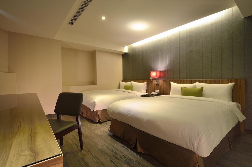 ShinShin Hotel Shongshan Taipeh Zimmer foto