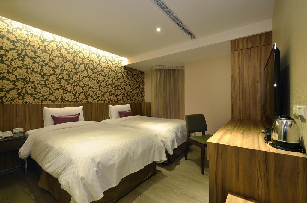ShinShin Hotel Shongshan Taipeh Zimmer foto